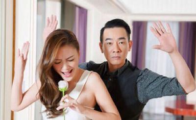 陳小春應(yīng)采兒拍木婚婚紗照 搞笑十足!